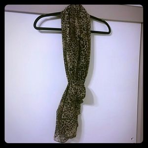 leopard Long Scarf on SALE